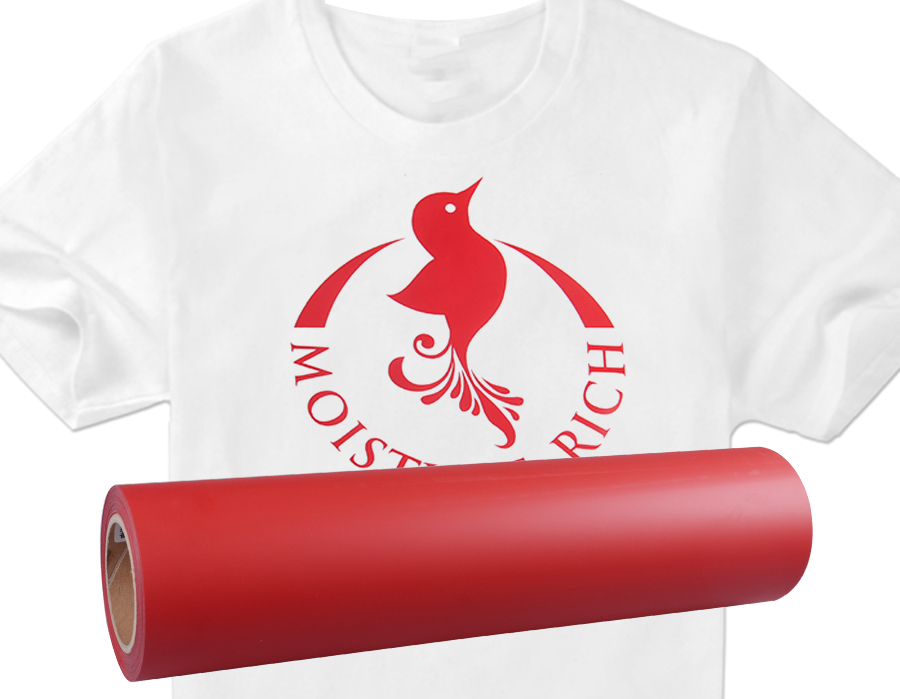 Thin elastic heat transfer vinyl